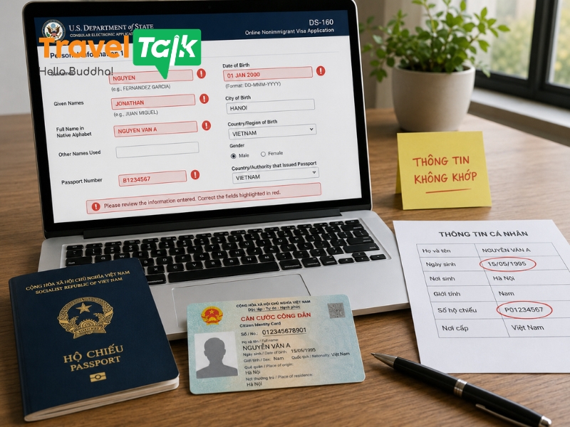 Những lỗi thường gặp DS-160 người xin visa Mỹ lần đầu dễ mắc phải 1 lỗi thường gặp DS-160