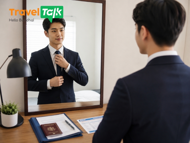 Mặc gì phỏng vấn visa Mỹ