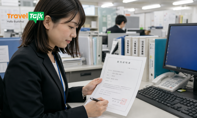 Mẫu xác nhận công việc Nhật mới nhất kèm hướng dẫn chi tiết 3 Mẫu xác nhận công việc Nhật