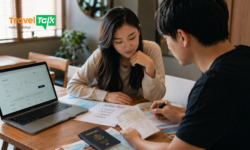Nên đặt vé trước visa Nhật? Cách lên kế hoạch chuyến đi hiệu quả 2 Đặt vé trước visa Nhật