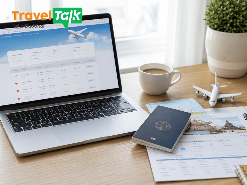 Nên mua vé trước visa Hàn