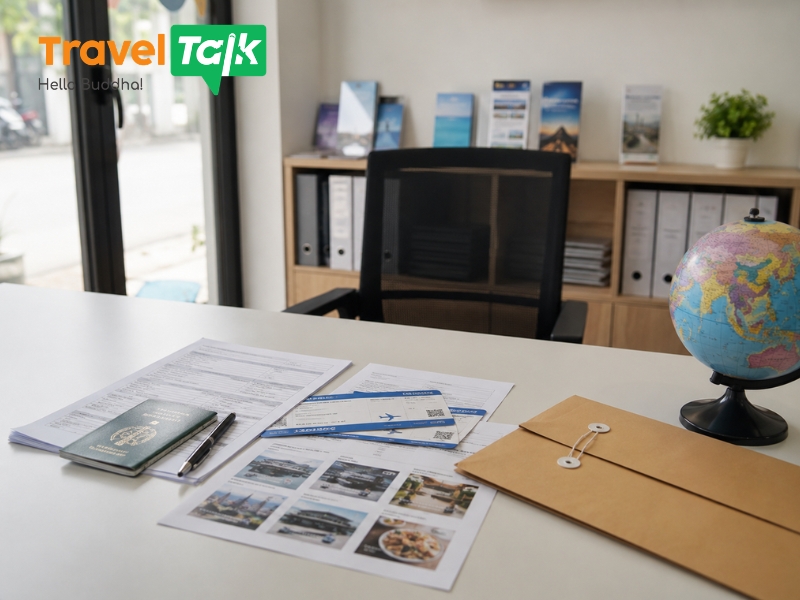 Nên mua vé trước visa Hàn
