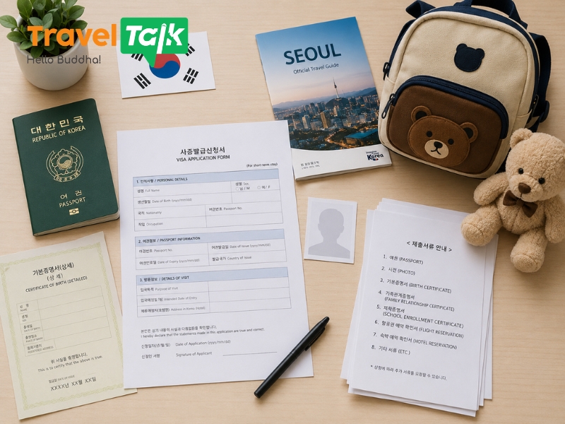 Visa Hàn cho trẻ em