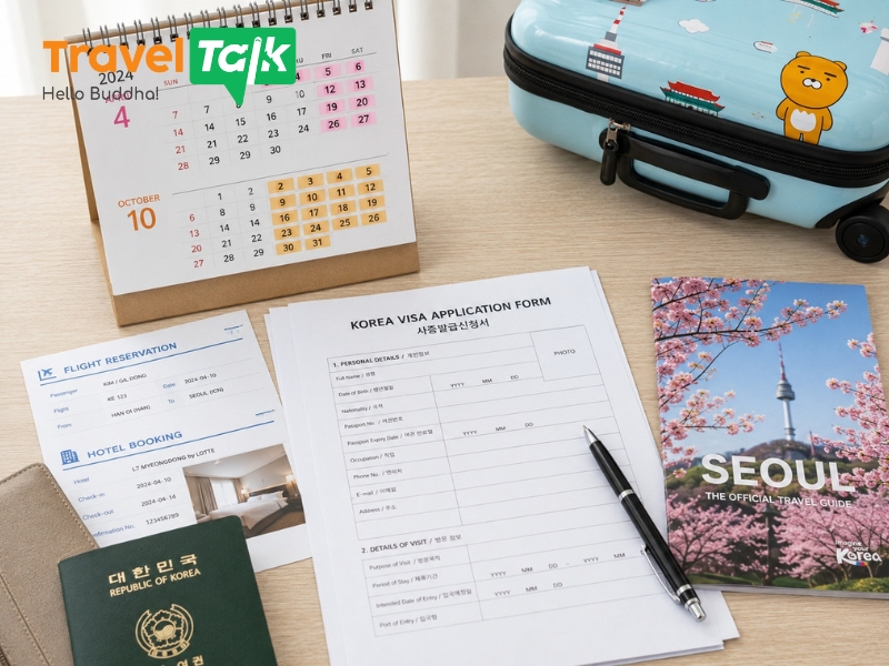Bí quyết chuẩn bị hồ sơ tăng khả năng được duyệt visa Hàn mùa cao điểm 1 visa Hàn mùa cao điểm