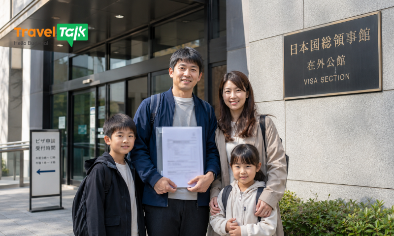Những lưu ý quan trọng khi nộp hồ sơ xin visa Nhật cho gia đình lần đầu 2 Visa Nhật cho gia đình
