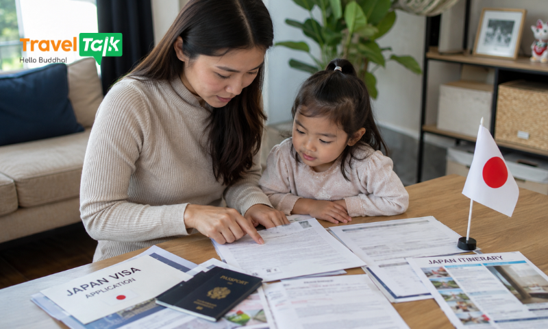 Visa Nhật cho trẻ em