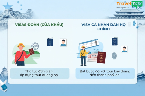 Tour du lịch Trung Quốc 5 ngày 4 đêm: Gợi ý lịch trình phù hợp 5 Visa dành cho tour du lịch Trung Quốc 5 ngày 4 đêm