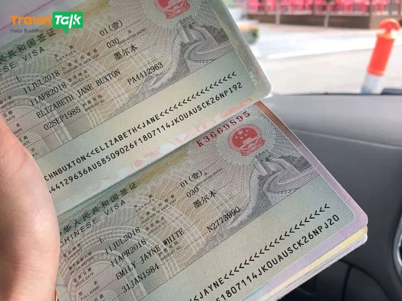Visa Trung Quốc Có Dán Vào Hộ Chiếu Không? 1 visa trung quốc có dán vào hộ chiếu không