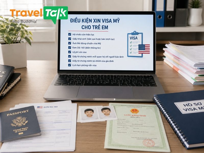 Những lưu ý quan trọng khi xin visa Mỹ cho trẻ em 1 xin visa Mỹ cho trẻ em