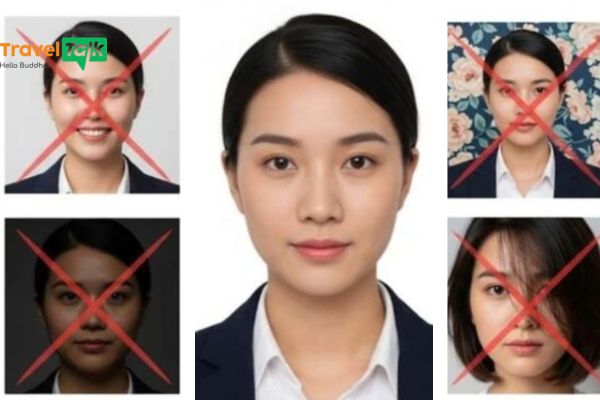 Ảnh visa Đài Loan: Quy định kích thước và tiêu chuẩn mới 2026 2 Yêu cầu về khuôn mặt và trang phục
