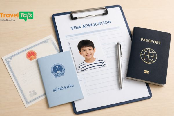 Hồ sơ xin visa Đài Loan cho trẻ em