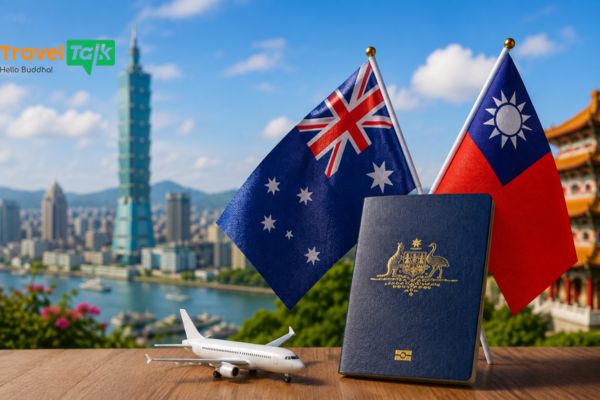 Có quốc tịch Úc có được miễn visa Đài Loan không? 1 Quốc tịch Úc có được miễn visa Đài Loan không?