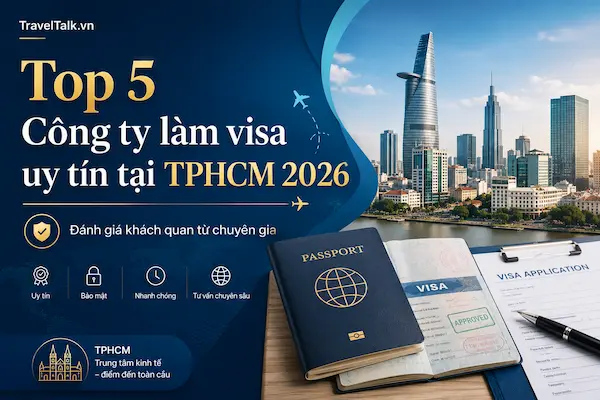 Top 5 Công ty làm visa uy tín tại TPHCM 2026: Đánh giá khách quan từ chuyên gia