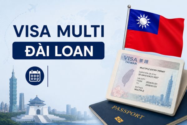 visa multi Đài Loan