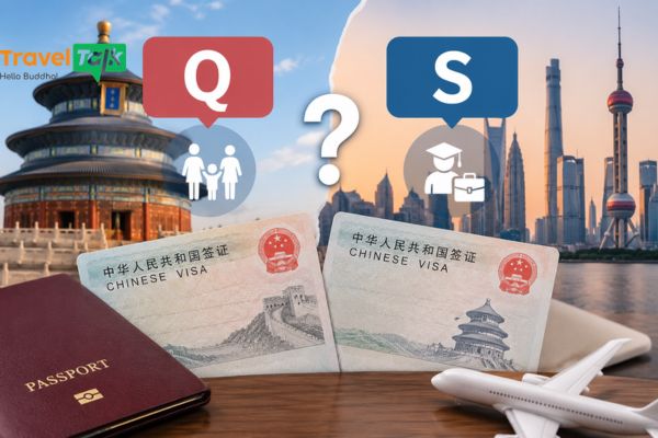 Visa Trung Quốc diện Q và S khác nhau thế nào?