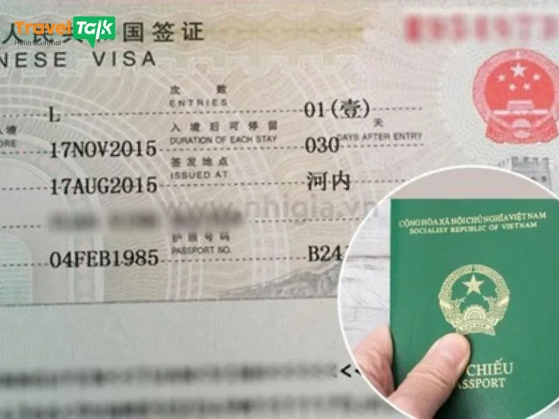 Các Loại Visa Trung Quốc Cho Người Việt Nam: Điều Kiện & Hồ Sơ Chi Tiết 2 visa trung quốc cho người việt nam