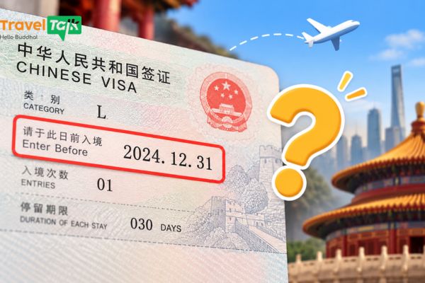 “Enter Before” trên visa Trung Quốc là gì?